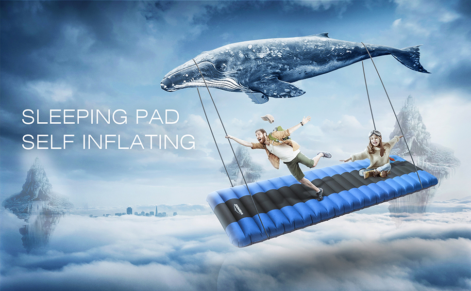 self inflating pads