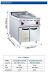 12.5kw Electric Restaurant Cooking Equipment 220V-380V/50hz-60hz Voltage 214kg