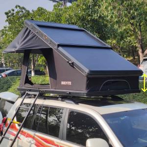 Quality 2-3 Person Outdoor Aluminum Suv Rooftop Camper Rooftop Hard Shell Tent wholesale