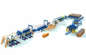 Quality High Speed Discontinuous PU sandwich Panel Production Line for Wall and Roof wholesale