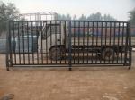 Customized Black Zinc Steel Metal Garrison Fence Panels Maintenance Free