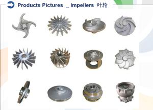 Quality OEM Investment Casting Services , Precision Casting Services Impellers 6g-80KG Weight wholesale
