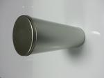 Plain Cylindroid Promotional Tin Cans , 0.25mm Tinplate Container