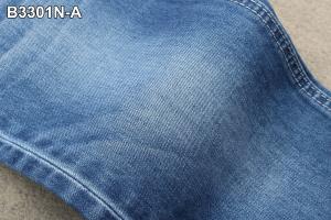 Quality 9OZ Light Weight 100 Cotton Denim Fabric Ring Spun OA Warp Slub Yarn wholesale