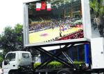 Outdoor Three Sides 1920Hz 5500CD P6 Mobile LED Billboard
