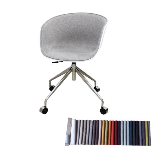 Customizable Height And color Bar Stool Accessories 50mm Wheels for Easy