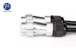 PU 7 Pin Rearview Car Camera Cable Female To Female For 2 Cameras Connection