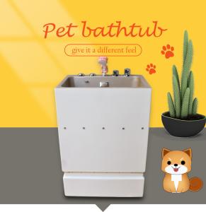 Quality Ozone Disinfection Pet SPA Bathtub Pet Grooming Tub With Bubble Light wholesale