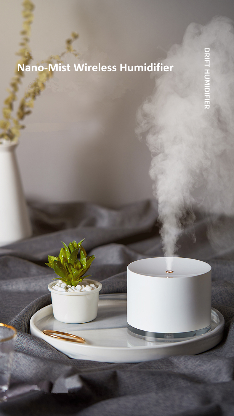 Portable Wireless Mini Air Humidifier USB 35ml/H