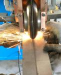 Welding 1000mm Straight Seam Sheet Metal Welding Machine Longitudinal Seam