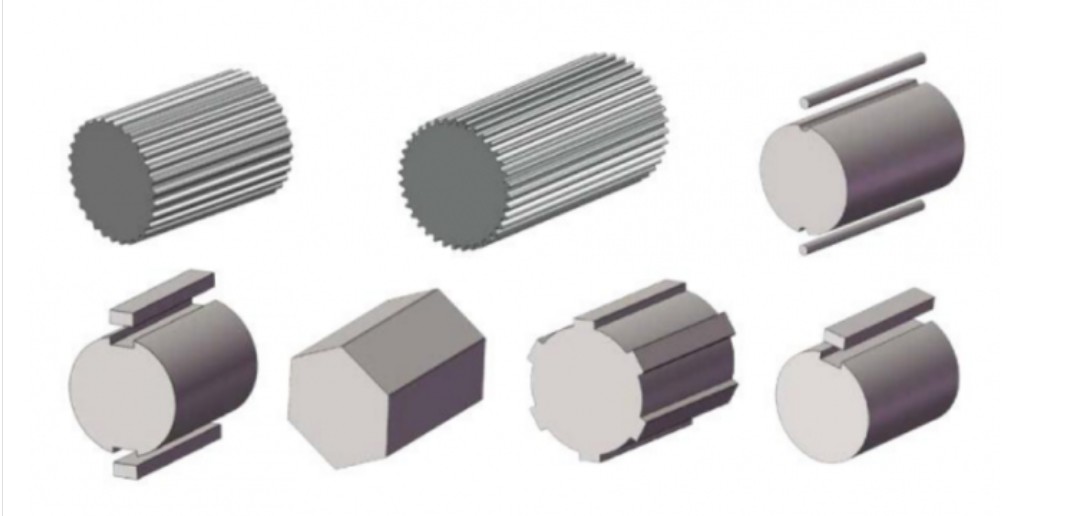 High Wear Resistance Single Key Shaft For Diameter 15.6mm - 350Mm