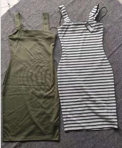 Quality Daily Casual Ladies Dress Clothing Camisole Skirt 78% Polyester 19% Viscose wholesale