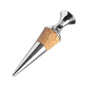 Quality Great promotion and wedding favor gift idea, wine accessories wine bottle stopper, food grade chrome plating wholesale