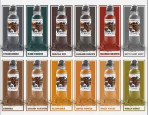 Quality Cosmetic Pigment Tattoo Ink , Tattoo Color Ink Sets Permanent Makeup wholesale