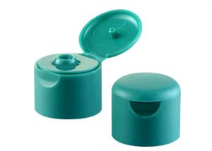 Quality Body Lotion Plastic Bottle Caps , Customized Color Round Plastic Caps wholesale