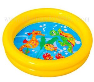 Quality Inflatable 2 ring swim pool wholesale