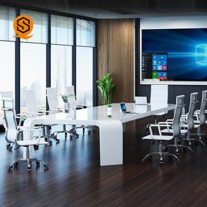 Quality Artificial Stone Solid Surface Conference Table With Seamless Joint wholesale
