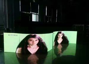 Quality Stage Background 500X500mm 45 Degree P3.91 Curved LED Screen wholesale