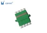 Quad LC Type Fiber Optic Connectors Good Repeatability High Wearable For CATV