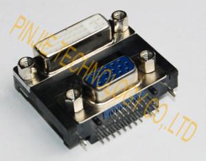 Quality DVI24+5F+HDR15F SOCKET, AR DIP wholesale