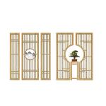 Partition Entrance Assembly Line Aluminum Profile Grille Living Room Hollow
