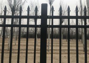 Quality Pressed Punched Steel Fence Panels Commercial / Industrial Security Fencing wholesale