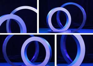 Quality High Strength Cemented Tungsten Steel Rings Different Sizes For Nonferrous Metals wholesale