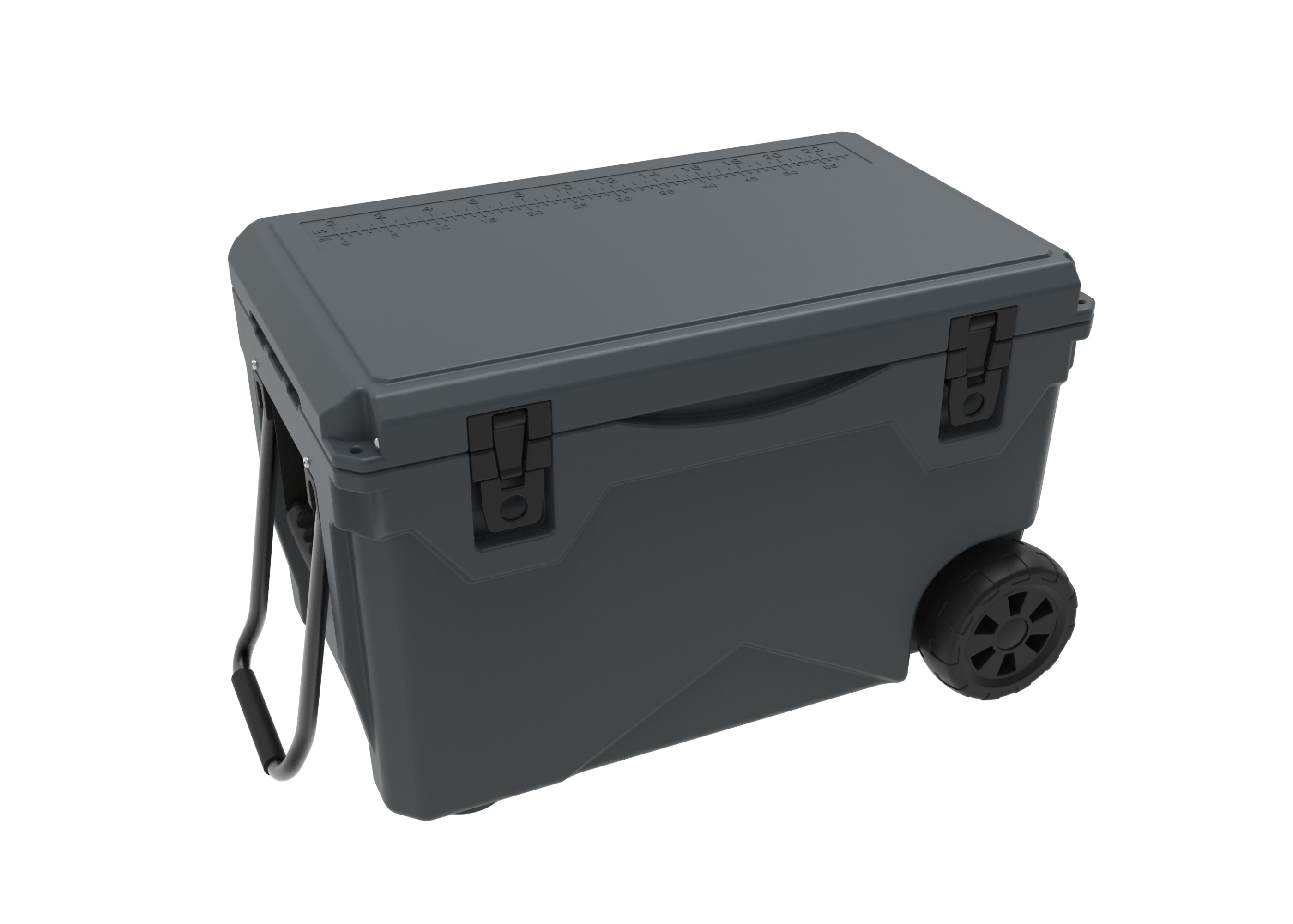 U3 Rotomolded Rugged Outdoors Cooler 75QT Capacity With Wheels