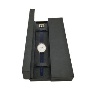 Quality 1800gsm Greyboard Magnetic Folding Paper Watch Boxes Varnishing wholesale