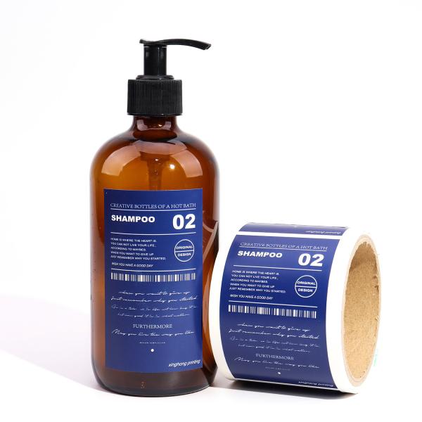 CMYK Customized Size Water Proof Sticker Custom Logo Adhesive Labels For