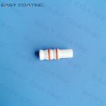Corona gun modular powder feed pump throat,0.188 in,ID PTFE 225549