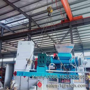 Quality Hot Feed Rubber Strainer Extruder Equipment Rotation Speed Adjustable wholesale