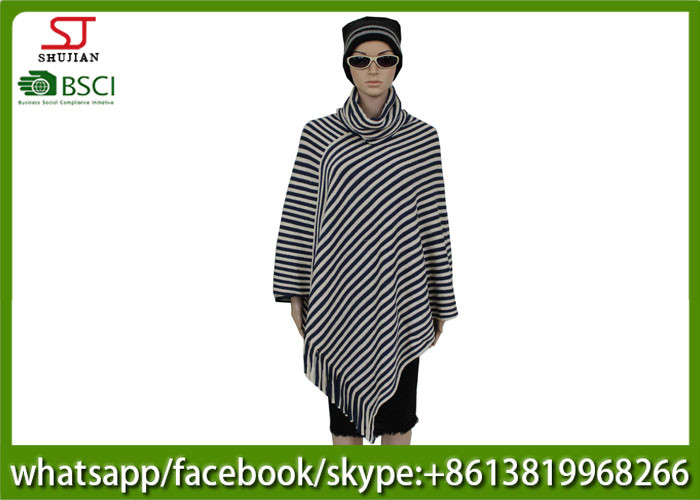 390g 100*90cm 100%Acrylic knitting jacquard tassel snood linking clothes waistcoat best price factory keep warm