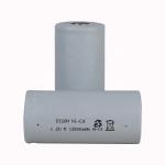 Rechargeable Cylindrical NiCd Battery Cell KRH44/91 M 1.2V 10Ah -40 Degree Low
