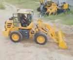 2560mm Axle Base Compact Wheel Loaders 6100kg Operating Weight