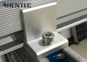 Quality Aluminum End Clamp Solar Roof Mounting Systems / Solar Panel Roof Mounts wholesale