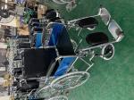 Solid Drive High Back Wheelchair For Tall Person Footrest Armrest 100kg