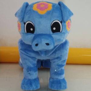 Quality Plush electric toy car / child birthday gift / Square Park ride electric Trojans wholesale
