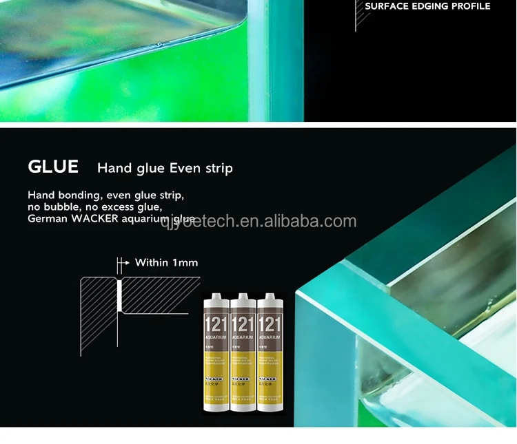 Customizable Laminated Glass Fish Tank the Ultimate Decorative Choice for Dining