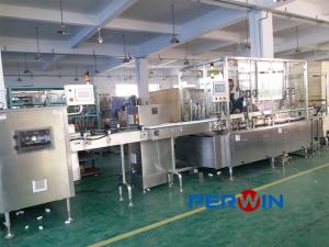 Quality High Speed Spray Filling Machine And Capping Production Line PW-PGXY8088 wholesale