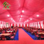 Outdoor 20x30m Red PVC Fabric aluminum Frame Wedding Marquee Tent