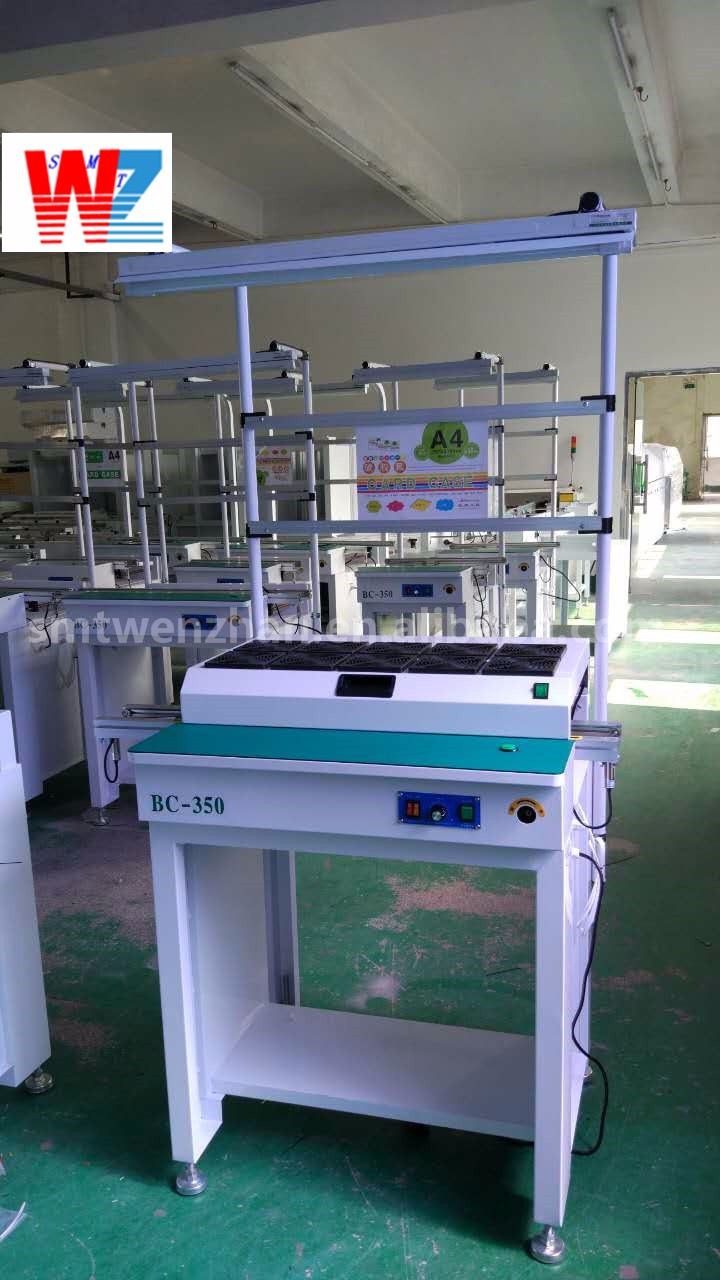 4800W PCB Inspection Conveyor , HN-1500 Lift Gate Conveyor