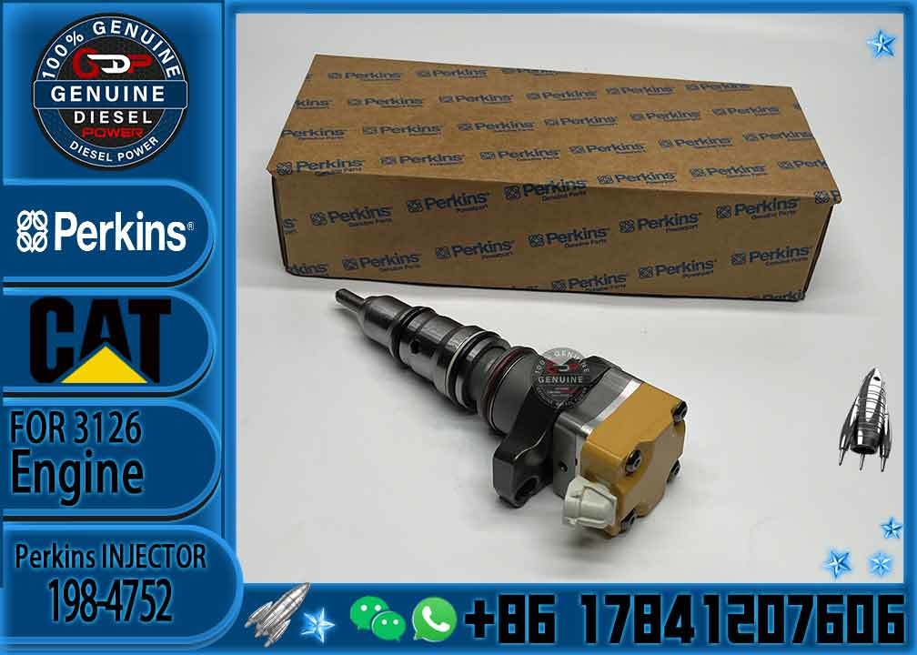 1734059 1747527 Excavator Spare Parts diesel fuel injector 2321173 173-4059 174-7527 198-4752 for CAT 3408 3412 E Diesel