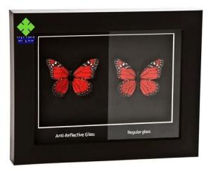 Quality 2mm 3mm Non Reflective Glass Single Side Coated With High Light Transmittance wholesale