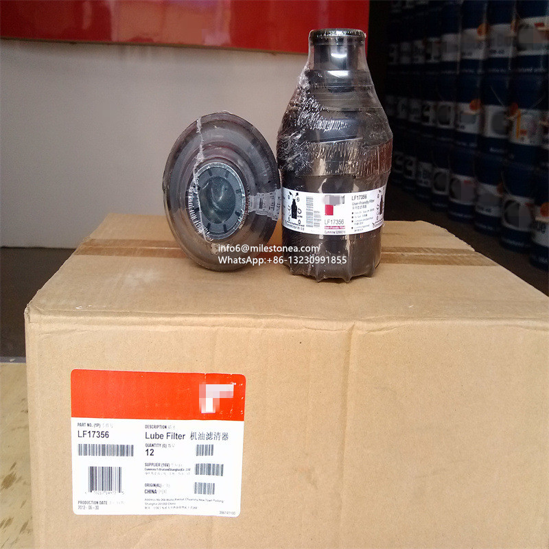 Factory High Quality Diesel engine oil filter LF17356 5266016 for heavy duty truck engine parts