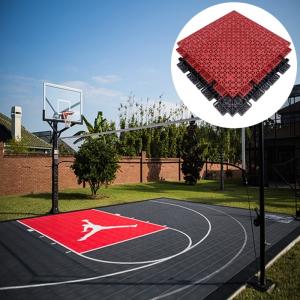 Quality Indoor Sports Outdoor Badminton Basketball Court Flooring Tiles Interlocking wholesale