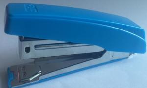 Quality Hot Sale Blue Color 10 Sheets Paper Available #10 staple Plastic And Metal Material Stapler wholesale