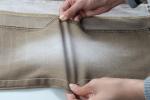 Colorful Light Weight Stretch Denim Fabric In Khaki