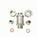 LO2 LN2 Cryogenic One Way Water Check Valve The Flange Connection CF8 Body