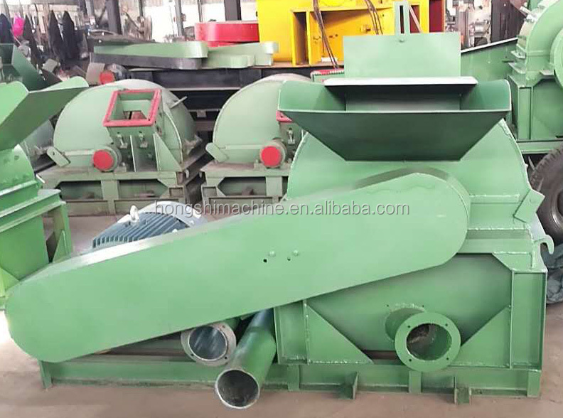 Tree Log Wood Crusher Biomass Pellet Machine High Capacity
